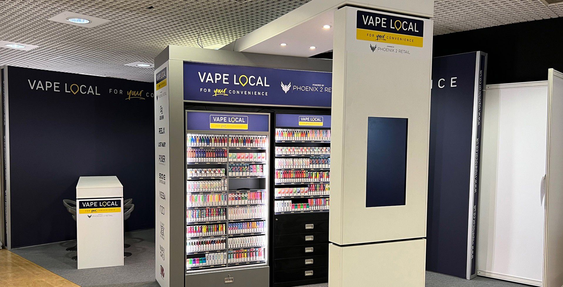 Vape local exhibition stand